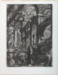 Carceri-Serie, Tafel V von Giovanni Battista Piranesi