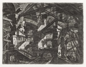 Carceri Serie, Platte XIV von Giovanni Battista Piranesi