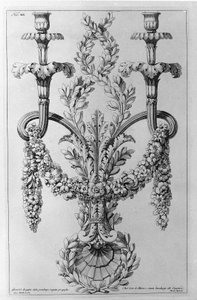 Dekorationen. Zeichnung von Giovanni Piranesi (bekannt als Piranese)