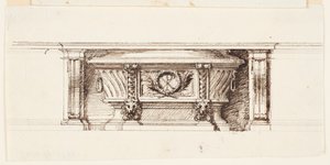 Entwurf für eine Altarmensa von Giovanni Battista Piranesi