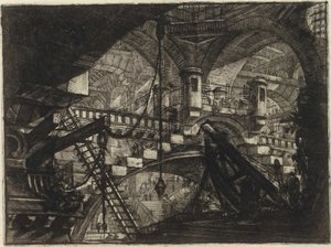 Aus der Serie Die imaginären Gefängnisse (Le Carceri d