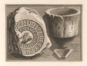 Die Ruinen des Schlosses von Giovanni Battista Piranesi