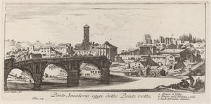 Ponte Senatorio heute genannt Ponte Rotto
