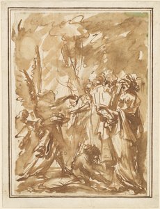 Scherzo mit antiken Figuren