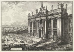 Sankt Johann von Lateran in Rom von Giovanni Battista Piranesi