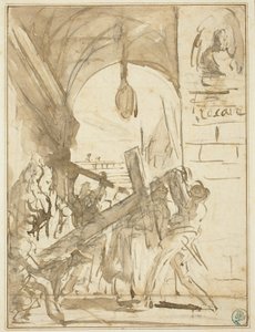 Das Tragen des Kreuzes von Giovanni Battista Piranesi