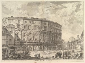 Das Theater des Marcellus Teatro di Marcello, ca. 1757