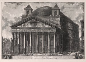 Ansicht des Pantheon von Giovanni Battista Piranesi