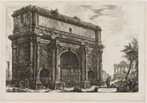 Ansicht des Septimius Severus von Giovanni Battista Piranesi