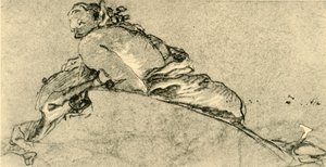 Weiblicher Faun, um 1761, 1928