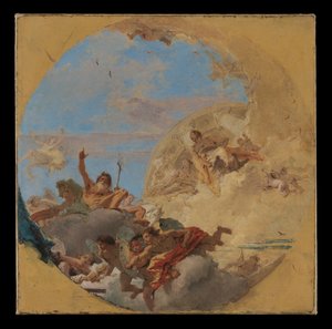 Neptun und die Winde von Giovanni Battista Tiepolo