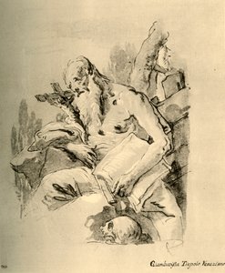 St. Hieronymus, Mitte 18. Jahrhundert, 1928 von Giovanni Battista Tiepolo