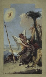 Stigmatisation des Heiligen Franziskus, 1767 von Giovanni Battista Tiepolo