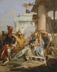 Die Anbetung der Könige, späte 1750er Jahre