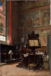 Im Chor der Kirche