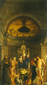 Der San Giobbe Altar von Giovanni Bellini