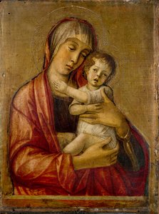 Die Jungfrau und das Kind, späte 1460er-frühe 1470er Jahre von Giovanni Bellini