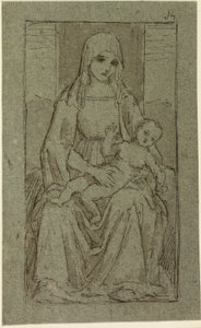 Jungfrau und Kind von Giovanni Bellini