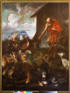 Der Einzug der Tiere in die Arche, ca. 1655