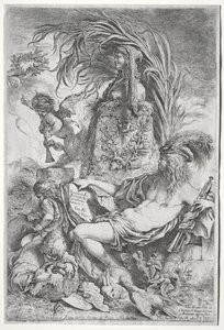 Das Genie von Castiglione von Giovanni Benedetto Castiglione