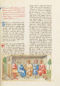 Dekameron, Als Gott das Zeichnen lernte - Michele Scalza und die jungen Leute, Sechster Tag, Novelle 6