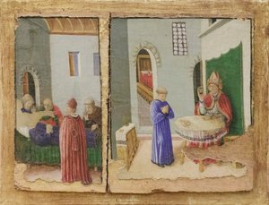 Geschichte von San Savino, Vergiftung des Heiligen und Tod von Vindemio