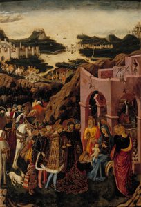 Die Anbetung der Könige, ca. 1442-1445 von Giovanni Boccati or Boccatto