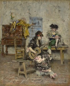 Ein Gitarrenspieler, 1872 von Giovanni Boldini