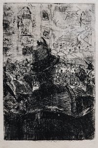 In der Oper in Paris, ca. 1880