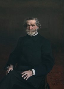 Porträt von Giuseppe Verdi von Giovanni Boldini