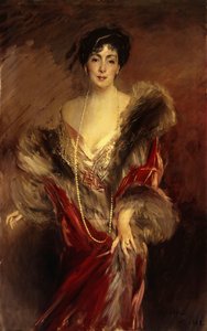 Porträt von Josefina A. de Errazuriz, 1912 von Giovanni Boldini