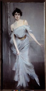Porträt von Madame Charles Max von Giovanni Boldini