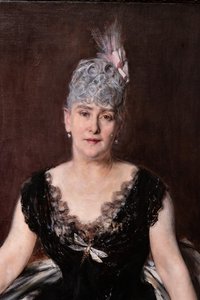 Porträt von Madame Seligman (Detail)