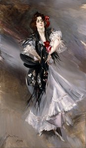 Porträt von Anita de la Feria, der spanischen Tänzerin, 1900