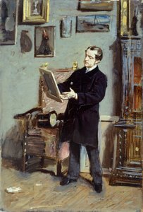 Selbstporträt von Giovanni Boldini, ca. 1865, von Giovanni Boldini (1842-1931)