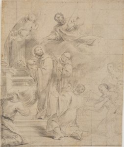 St. Bernhard rettet den Schädel von St. Caesarius