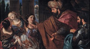 Esther vor Ahasverus, zwischen 1660 und 1670