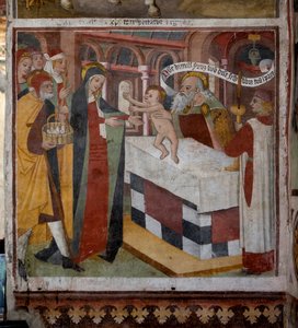 Darstellung Jesu im Tempel von Giovanni Canavesio