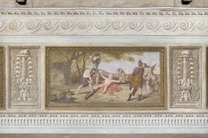 Kreuzigung des heiligen Philippus, aus Geschichten von Christus
