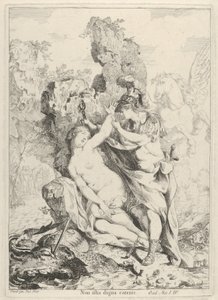 Perseus rettet Andromeda von Giovanni David
