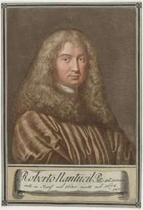 Porträt des Künstlers Robert Nanteuil von Giovanni Domenico Campiglia