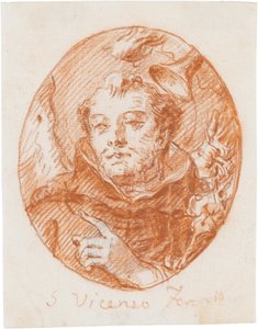 Der heilige Vincentius Ferrerius von Giovanni Domenico Tiepolo