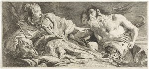 Venedig empfängt Neptuns Huldigung von Giovanni Domenico Tiepolo