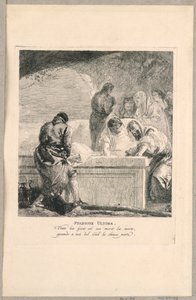 Via crucis - Station XIV, Die Grablegung von Giovanni Domenico Tiepolo