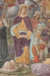 Mailand, Refektorium des Cenacolo Vinciano, Donato Montorfano, Kreuzigung Christi
