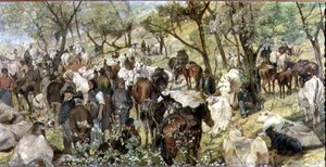 Viehmarkt in der Maremma