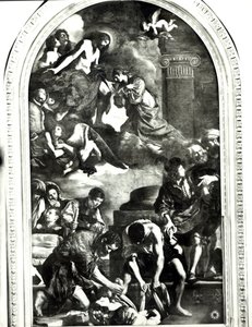 Das Begräbnis der Heiligen Petronilla von Giovanni Francesco Barbieri
