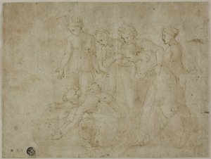 Auffindung des Moses von Giovanni Francesco Penni