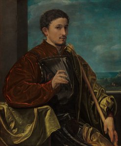 Porträt eines Ritters, ca. 1525 von Giovanni Girolamo Savoldo