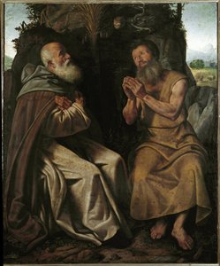 Der heilige Antonius der Abt